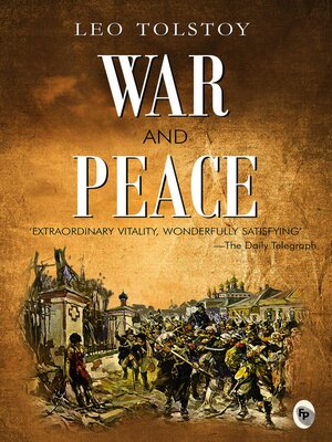 cover image of War and Peace (Deluxe Hardbound Edition)